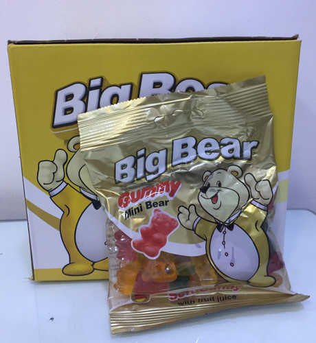 پاستیل big bear طرح خرس کوچک ۸۰ گرمی