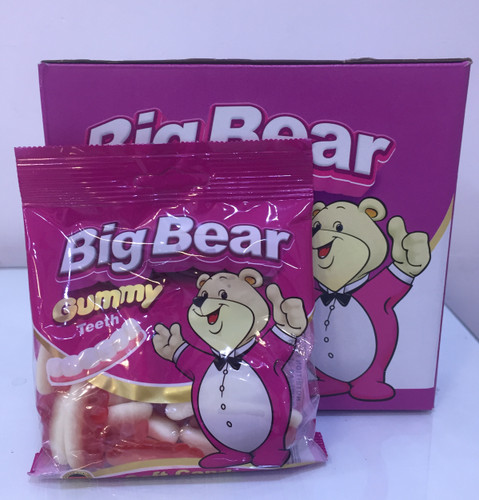 پاستیل big bear طرح دندان 80 عددی