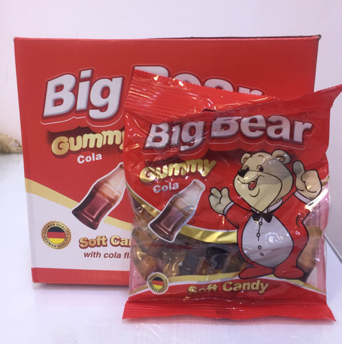 پاستیل big bear طرح نوشابه 80 گرمی