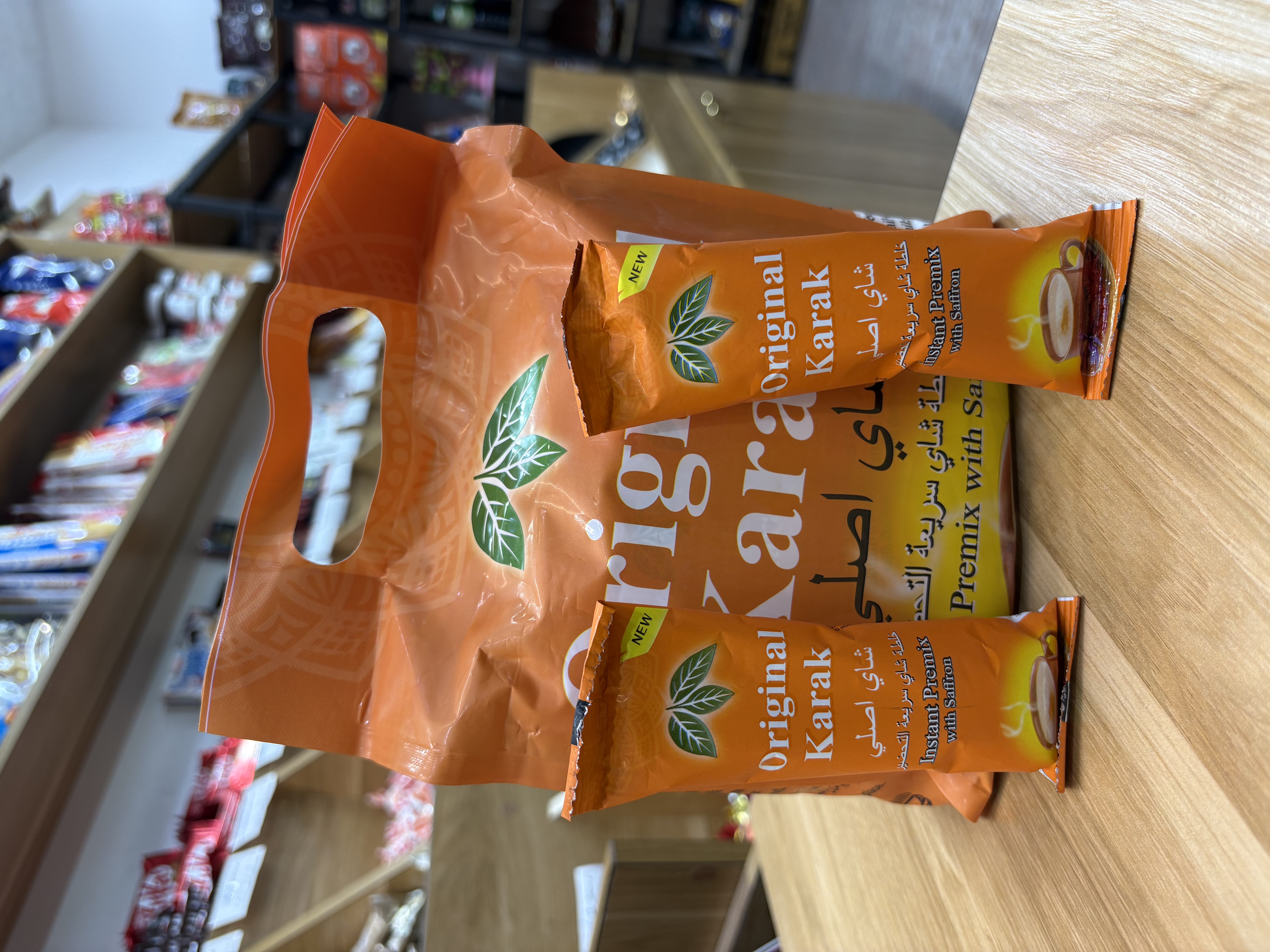 چای کرک برند اورجینال ساشه ای -25 عدد - طعم زعفران